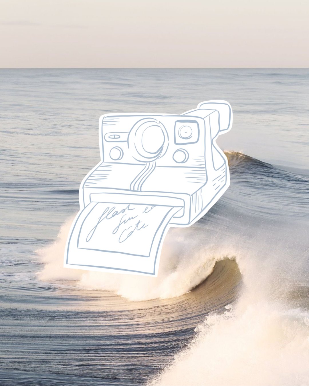 Flash sur la Côte — photobooth sur les vagues