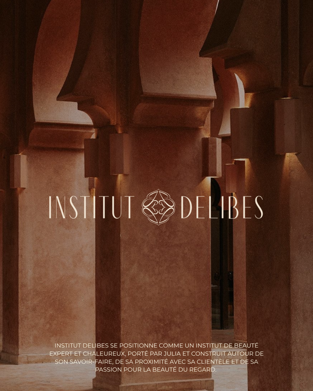 Institut Delibes — identité visuelle dans un univers chaleureux