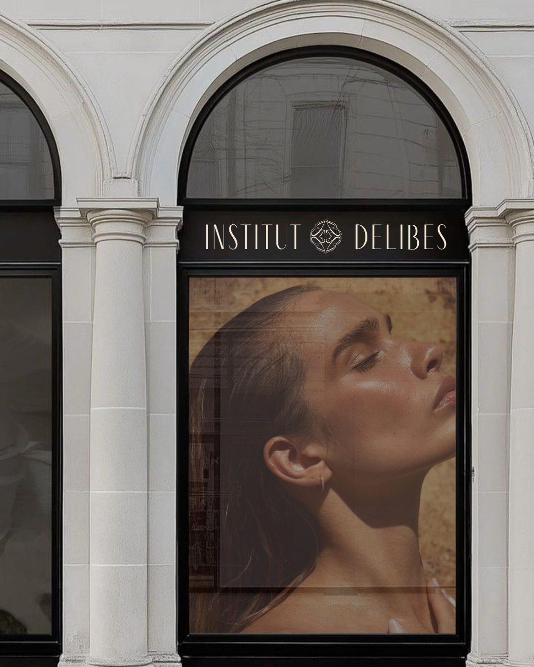 Institut Delibes — enseigne et campagne beauté