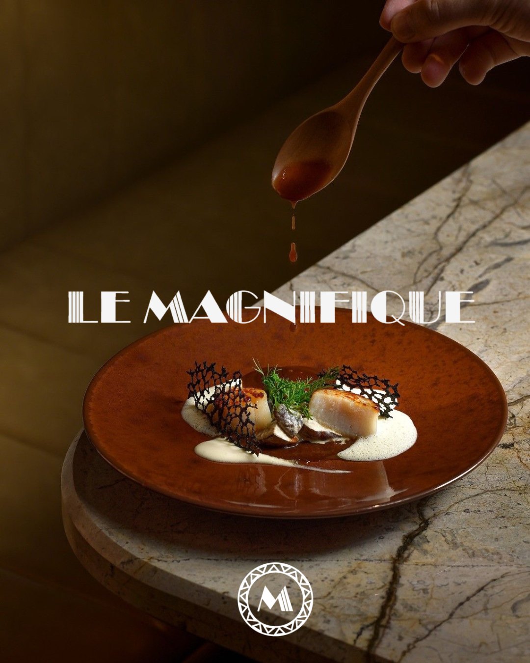 Le Magnifique — identité visuelle restaurant gastronomique